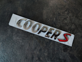 Embleem Achterklep (Mini Cooper S (R53) NIEUW !!!