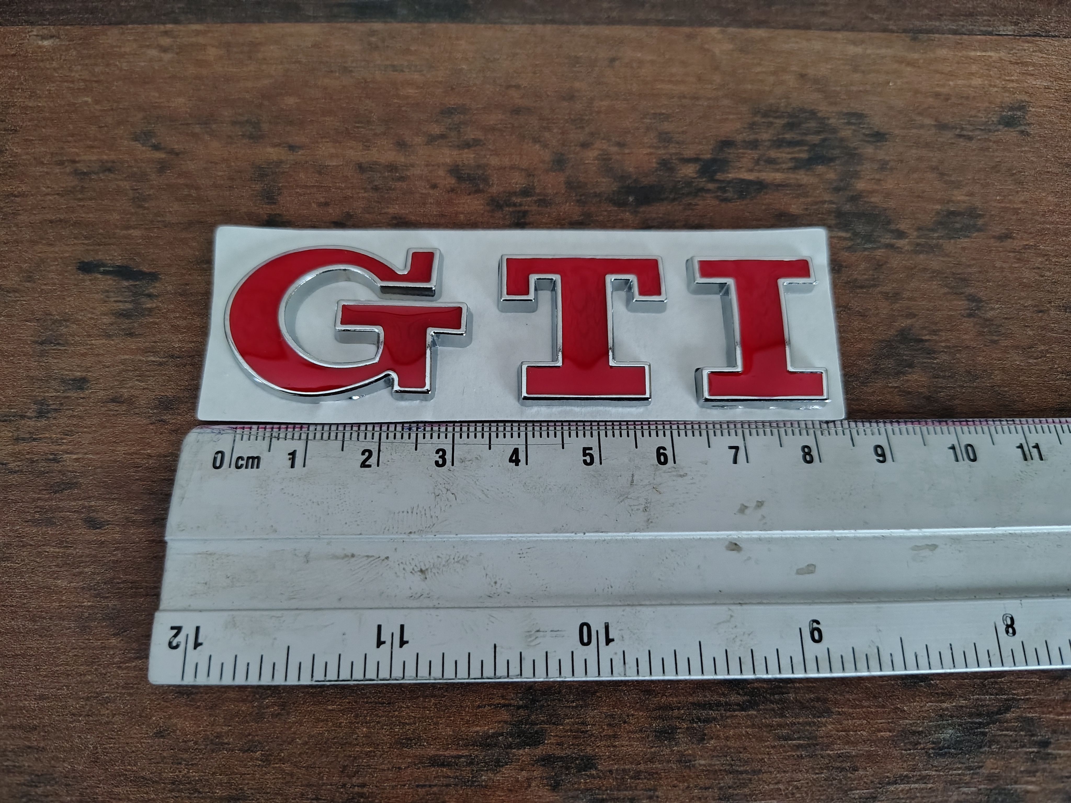 Embleem " GTi " Volkswagen / Golf 5/6/7 /NIEUW!!!