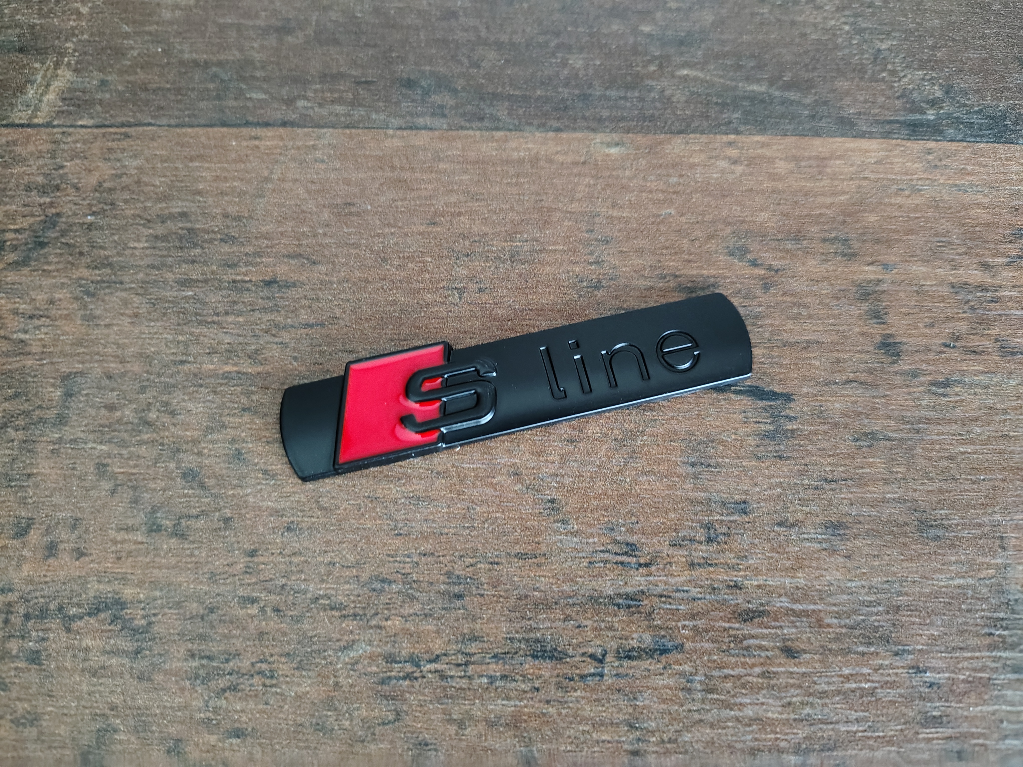1x Embleem "S-Line" Audi/ NIEUW!!! / Black Edition !!