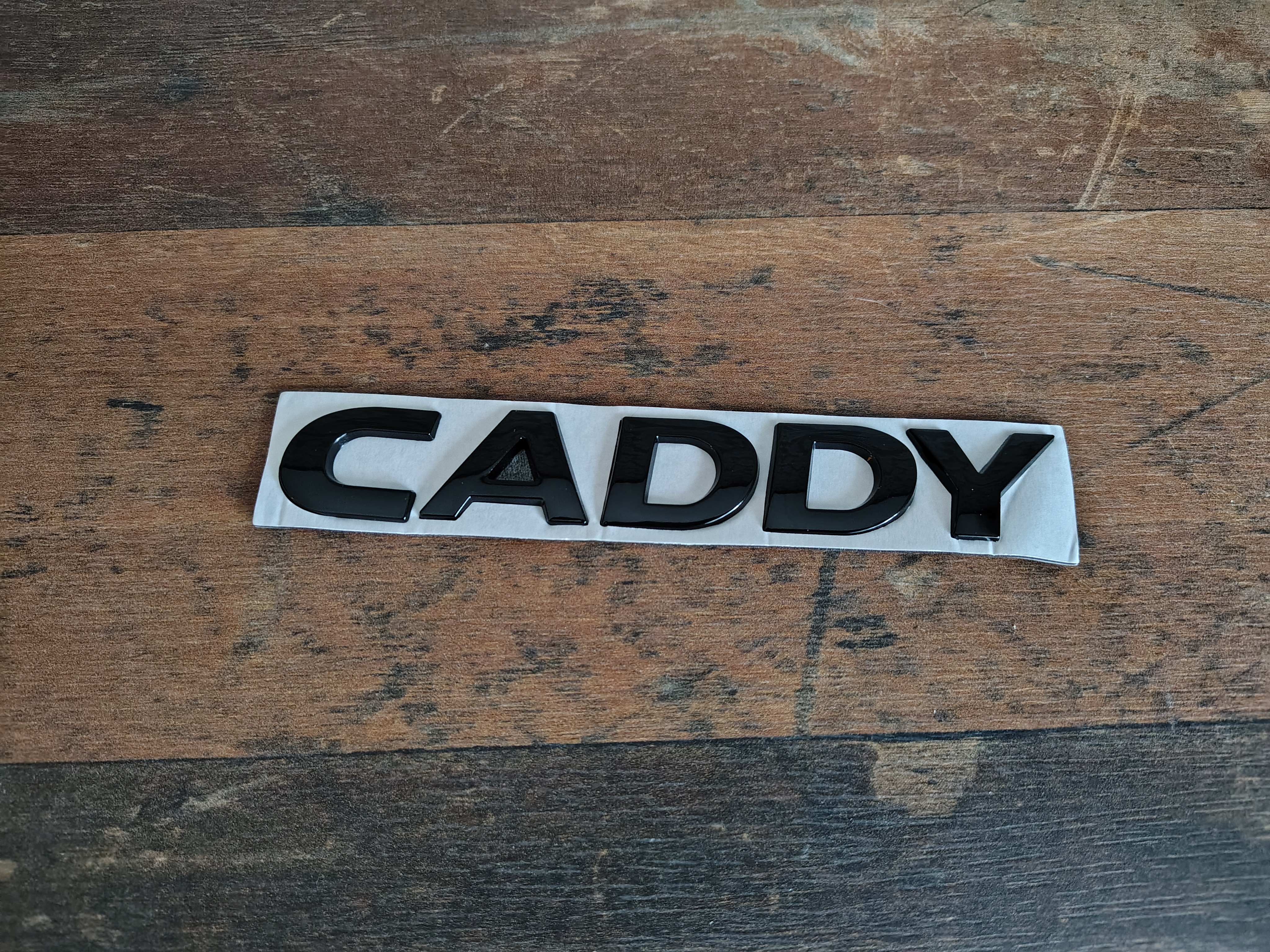 Embleem Volkswagen Caddy / Black Edition /NIEUW!