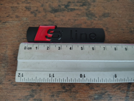Embleem "S-Line" / Black /Audi/ NIEUW!!!