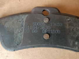 Remblokken/ Achter (Mini Cooper S (R53)
