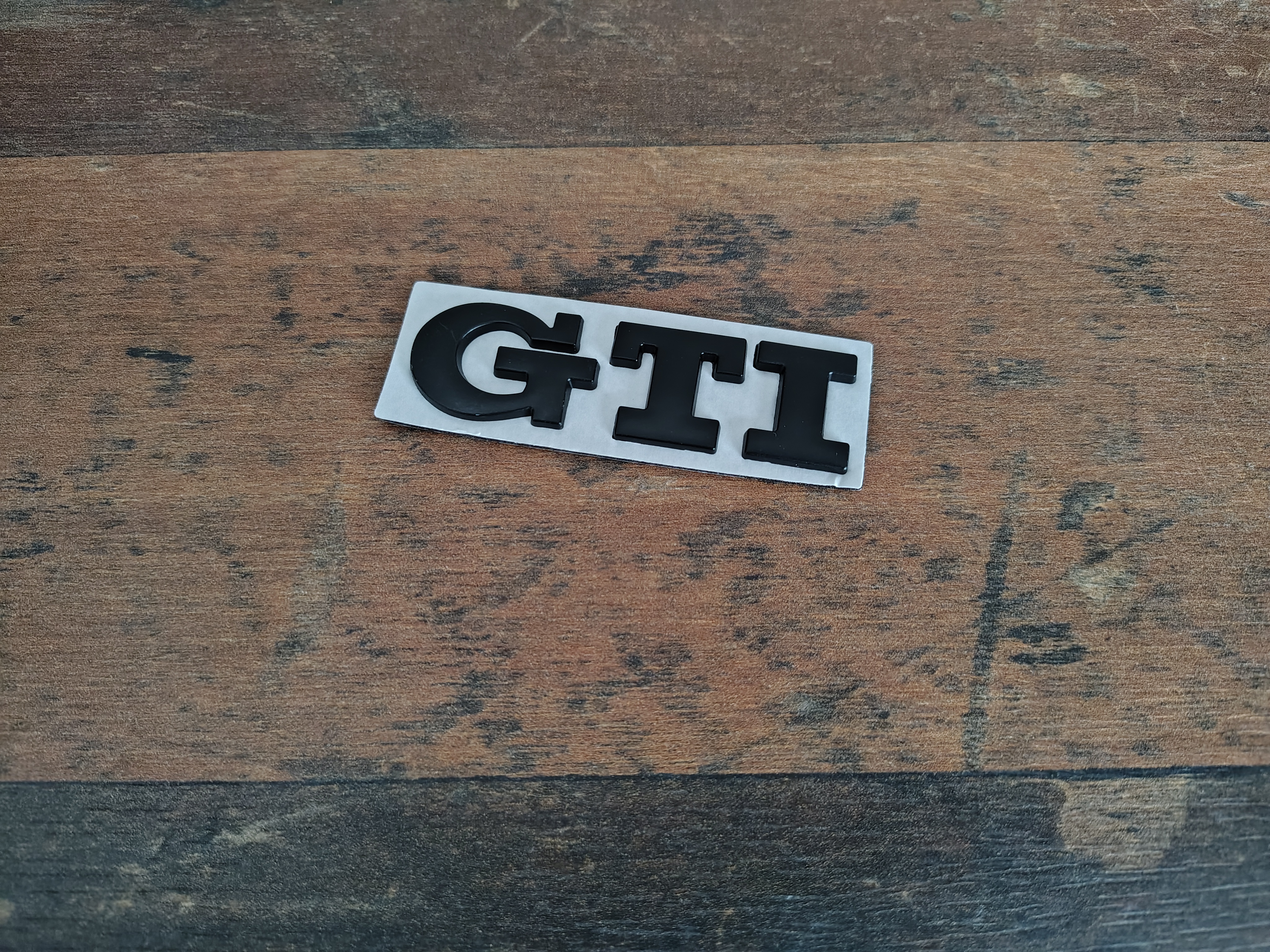 Embleem " GTi " Volkswagen / Golf / Black /NIEUW!!!