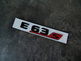 Embleem "E63s" Mercedes - Benz / E63s/ AMG /NIEUW!