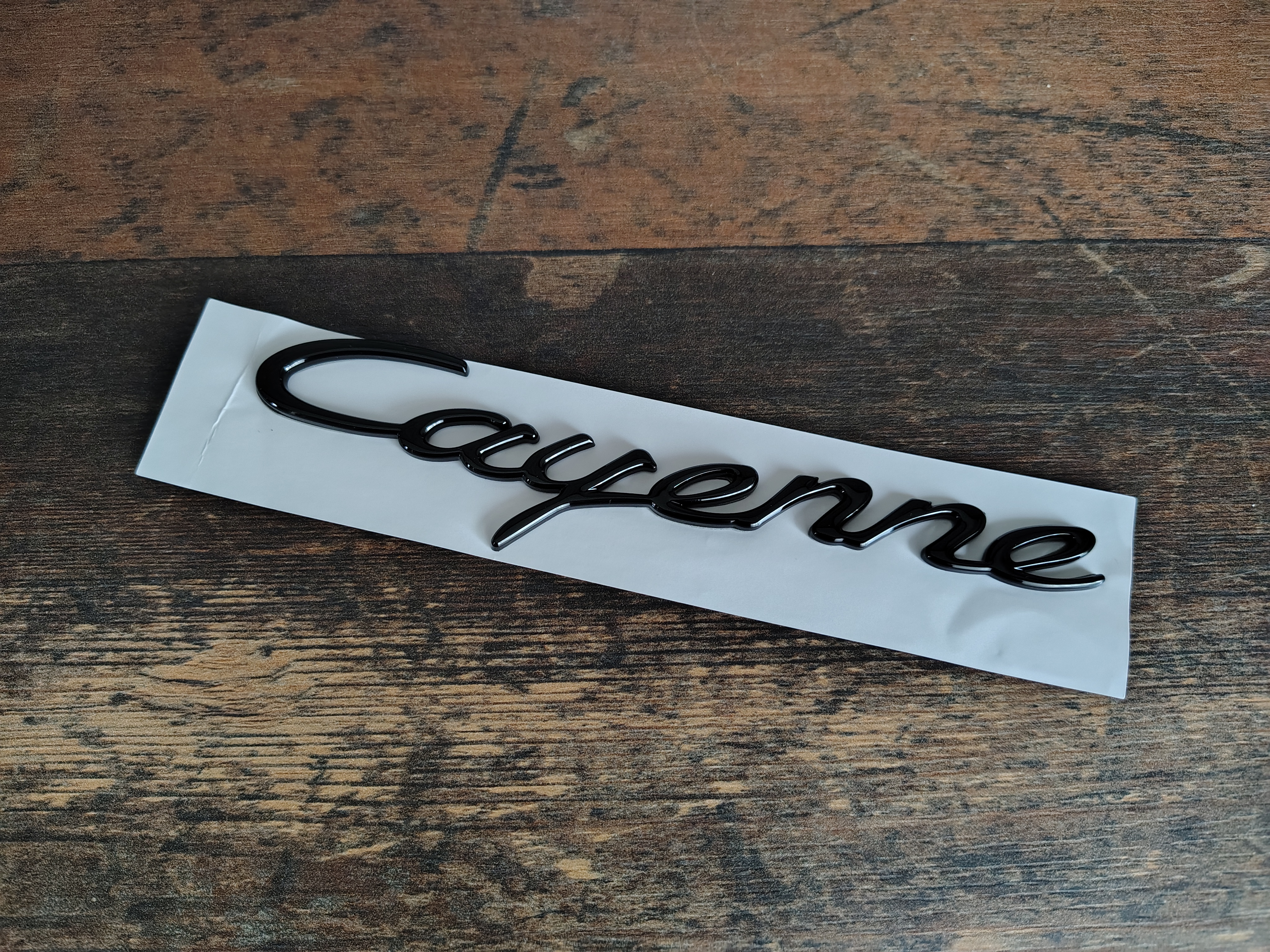 Embleem Porsche Cayenne/ NIEUW !!