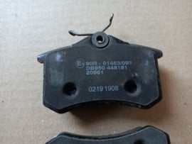 Remblokken / Achter (Audi TT/8N)