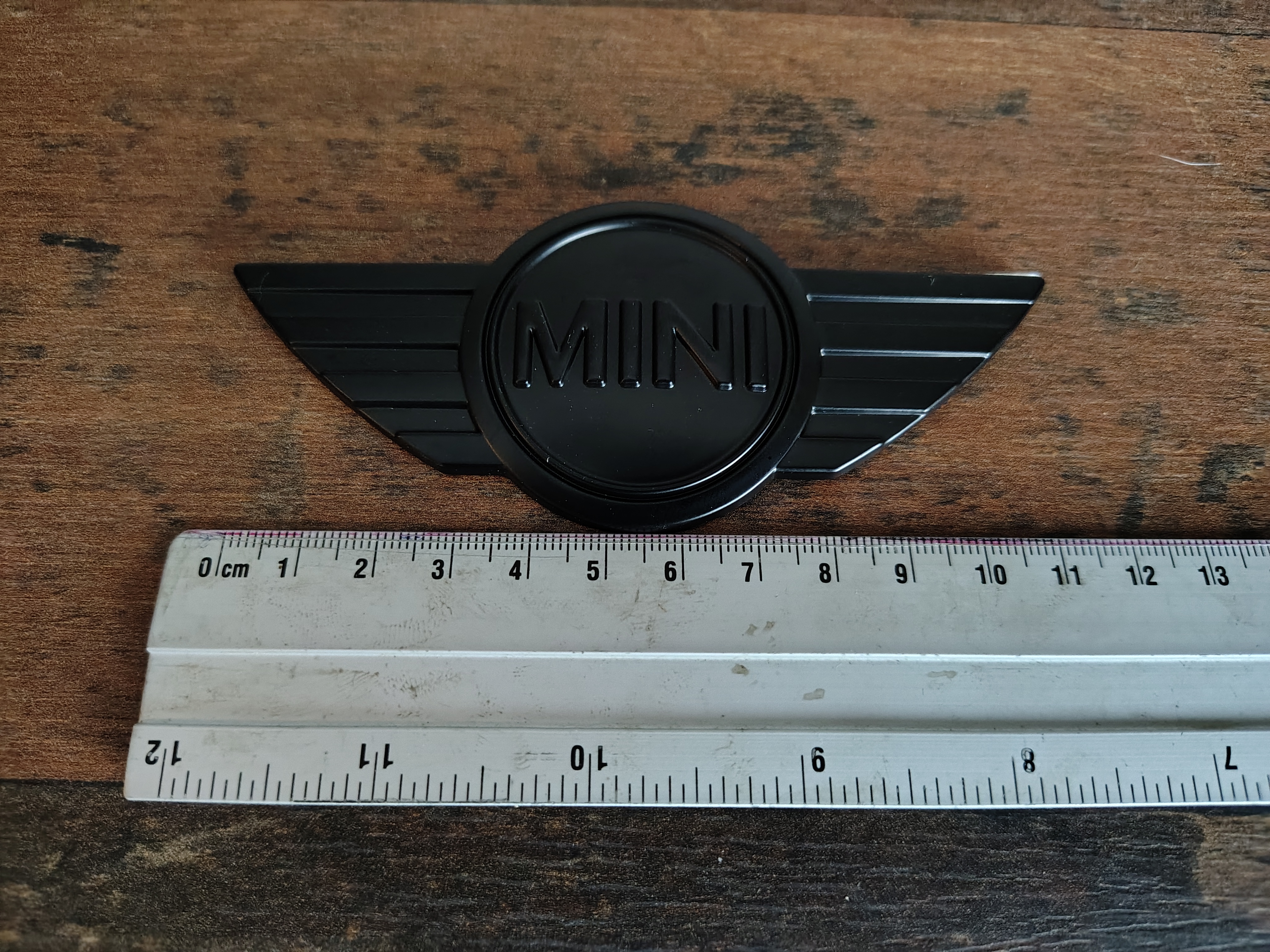 Embleem Mini Cooper S / Black Edition/ NIEUW!!!