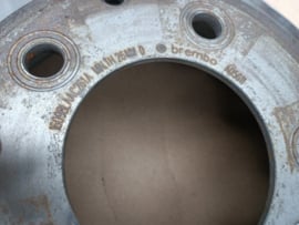 Remschijven/ Brembo/ Achterzijde (Porsche Cayenne/ 955/ 4.5i)