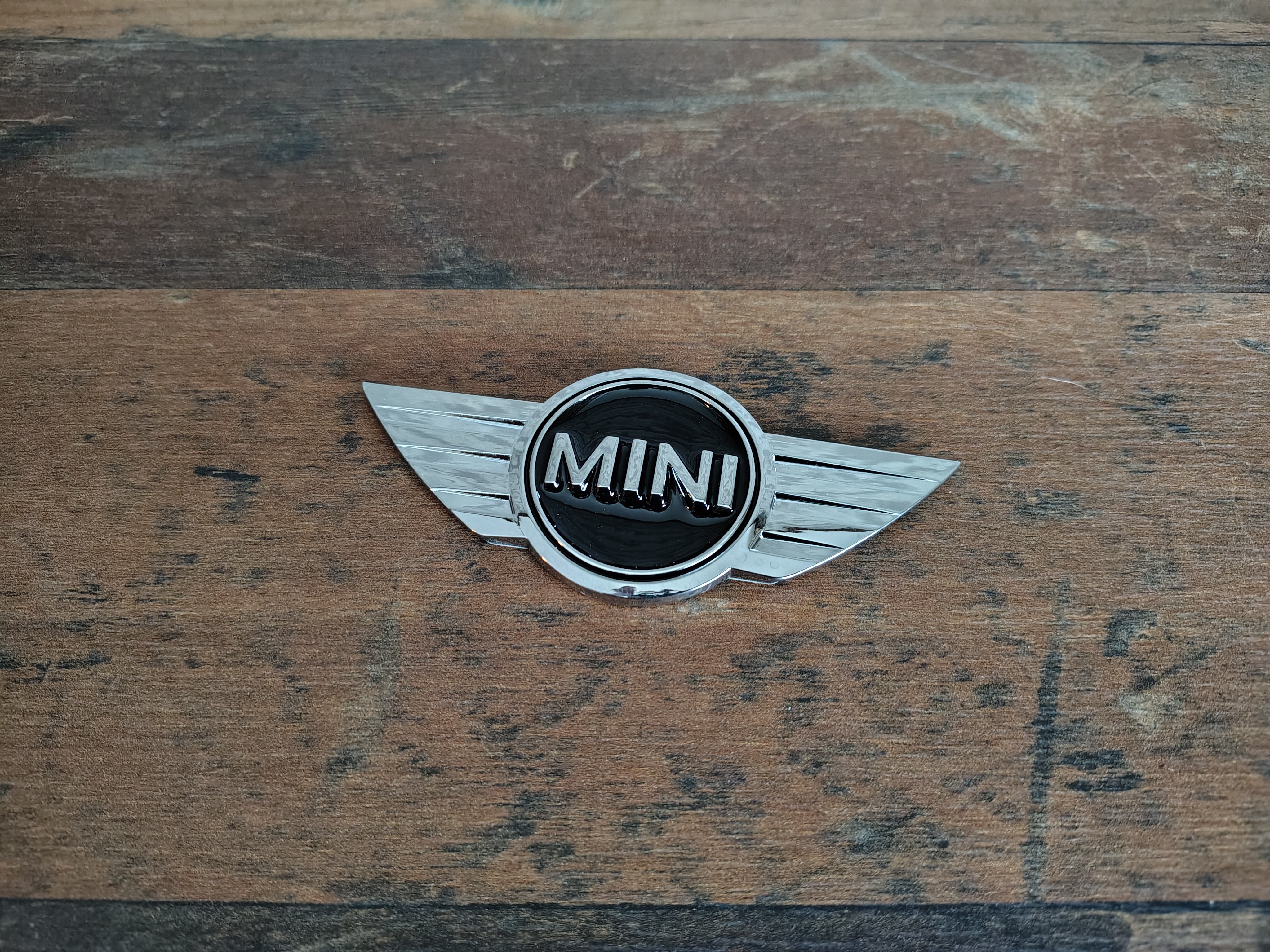 Embleem Mini Cooper S / Chroom NIEUW!!!