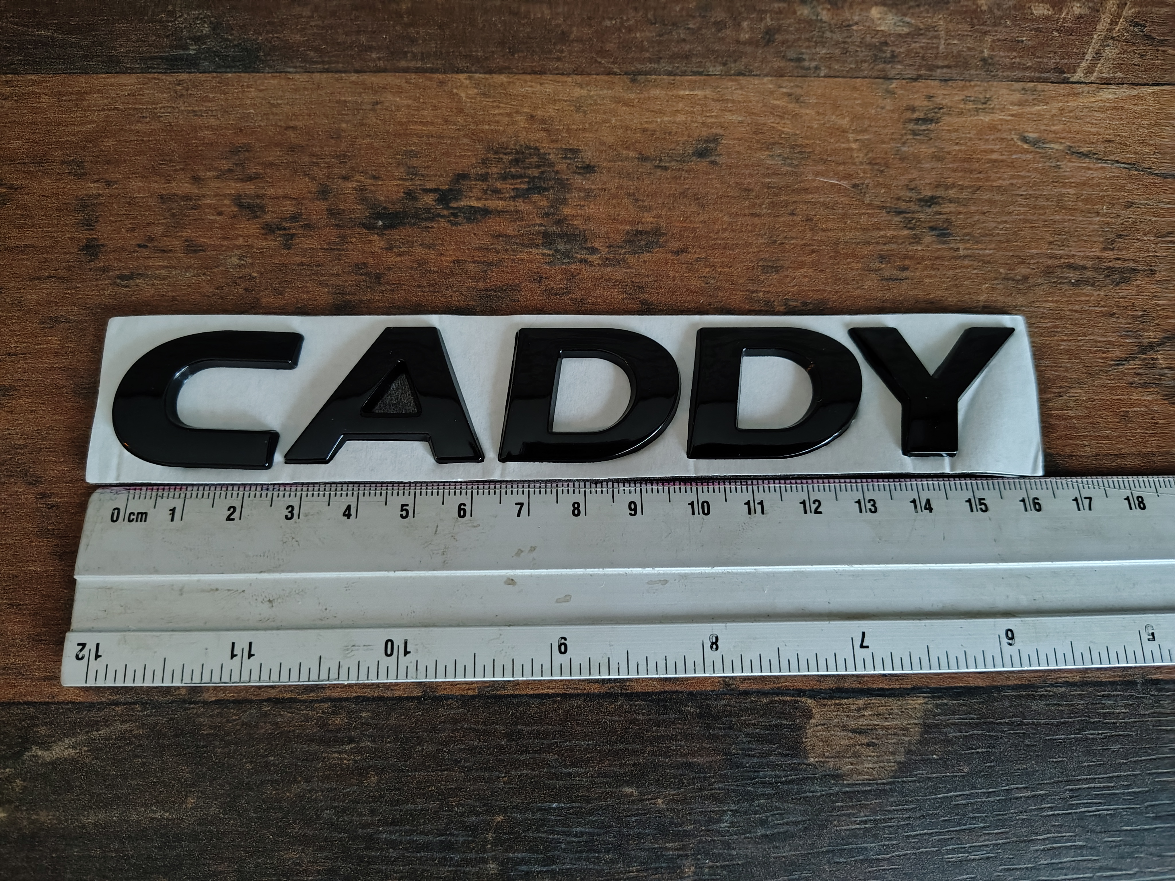 Embleem Volkswagen Caddy / Black Edition /NIEUW!