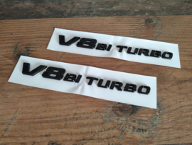 Embleem/ V8 Bi Turbo/ Mercedes C63/ E55 /G55 /AMG/ NIEUW!!