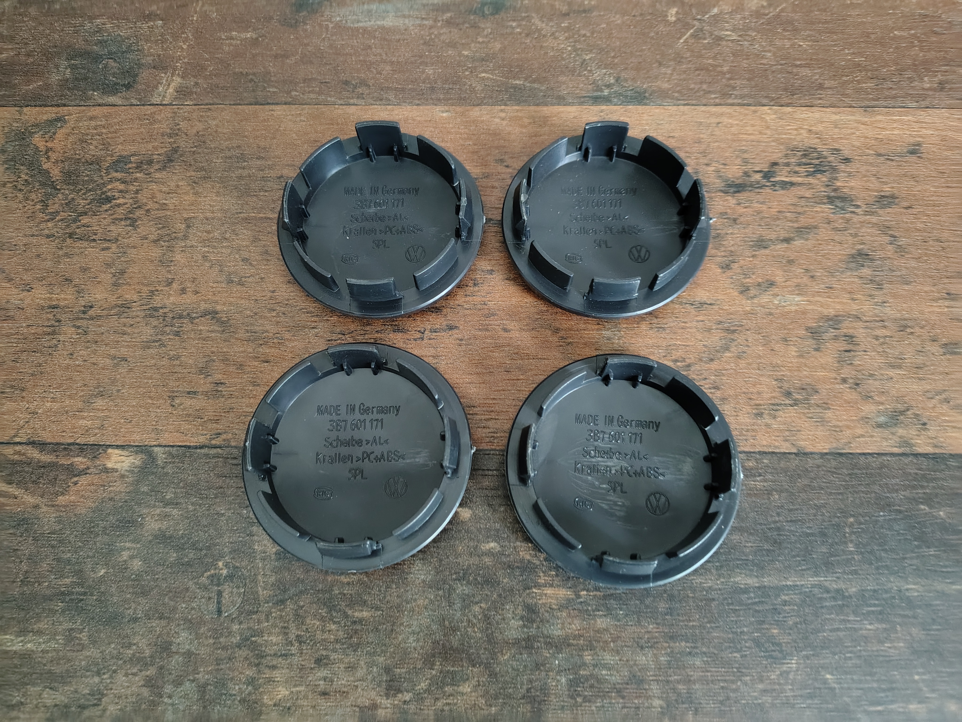 4x Naafdoppen 65mm /ABT/ Tuning/Volkswagen/ Audi/ Nieuw!!