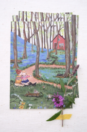 gwen van knippenberg | lente in het bos
