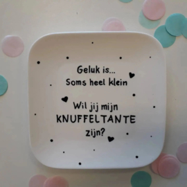 Gebaksbord *KNUFFELTANTE