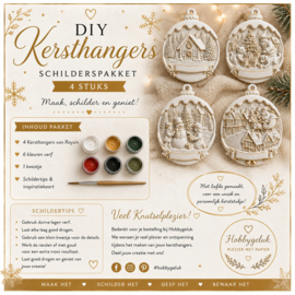 Kersthangers 4 stuks
