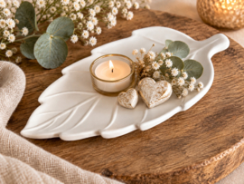 Decoratief blad hangemaakt