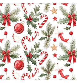 Christmas elements 3 servetten
