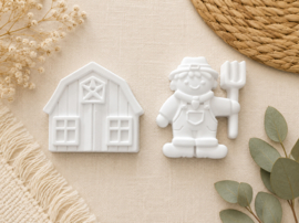 DIY Verfset – Boerderij & Tuin Figuren om Zelf te Schilderen