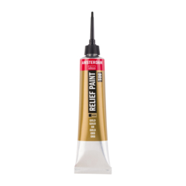 Amsterdam Reliëf Verf Tube 20 ml Lichtgoud 802