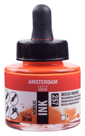 Amsterdam Acrylic ink  Reflexoranje 257