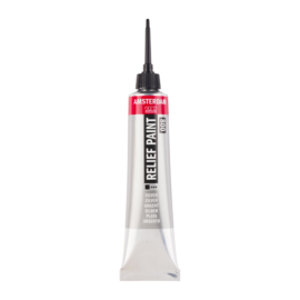 Amsterdam Relief/Contourverf Tube  20 ml  Zilver 800