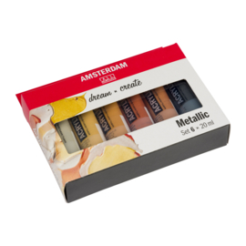 Amsterdam Standard Series Acrylics Portret Set 6 × 20 ml