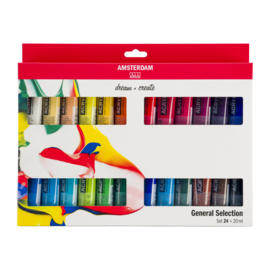 Amsterdam Standard Series Acrylics Algemene selectie Set 24 × 20 ml 