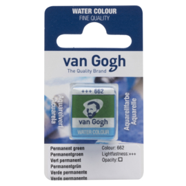 Van Gogh Aquarelverf in napje Perm. groen 662