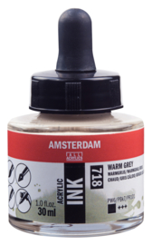 Amsterdam Acrylic ink  Warmgrijs 718