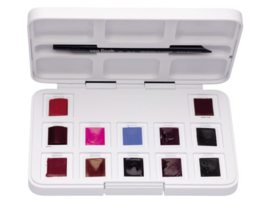 Van Gogh Aquarelverf in napje Pocket box 12 Pinks & Violets