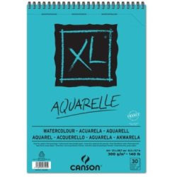 AL GESPIRALEERD XL® AQUARELLE  A5  20 VL 300 G