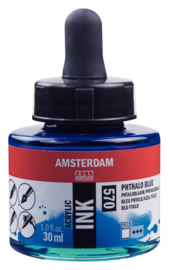 Amsterdam Acrylic ink Phtaloblauw 570