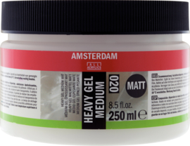 Amsterdam Heavy gel medium mat 020  250ml