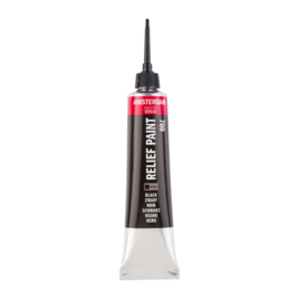 Amsterdam Relief/Contourverf Tube 20 ml Zwart 700