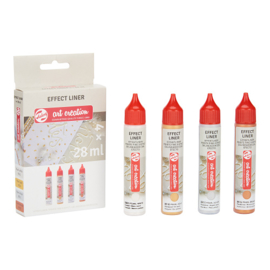 Talens Art Creation Effektliner Set 4X 28Ml Standaard Parel