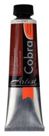 Cobra Artist Sienna gebrand 411, serie 2  40ml