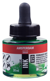Amsterdam Acrylic ink Perm. groen L 618