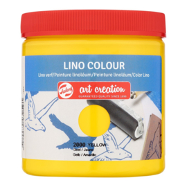 Lino verf Pot 250 ml Geel 2000