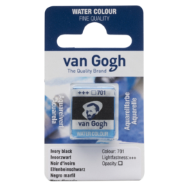 Van Gogh Aquarelverf in napje Ivoorzwart 701