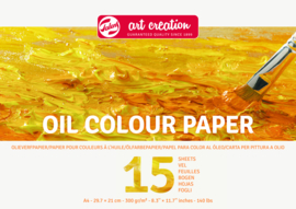 Talens Art Creation Olieverf Papier A4, 300G, 15 Vellen