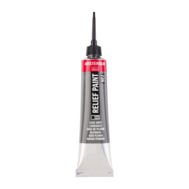 Amsterdam Relief/Contourverf Tube  20 ml Loodgrijs 736