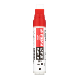 Acrylic marker 15 mm Titaanwit 105