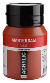 Amsterdam Standard  Sienna gebrand 411 500ml