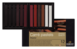 Rembrandt Carré pastels  12 stuks