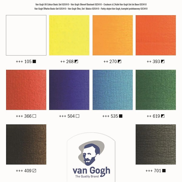 Opruimingsaanbieding: Van Gogh Olieverf Set 10 x 20 ml