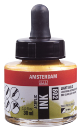 Amsterdam Acrylic ink  Lichtgoud 802