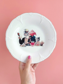 PRE ORDER Bordje 'Sweet tea' 21 cm (4 st.)