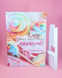 Rainbow display A3 incl. standaard