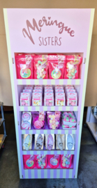 Schappen display 5 vaks LEEG
