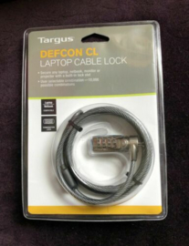 Targus Defcon Cable Lock PA410E - Beveiligingskabel